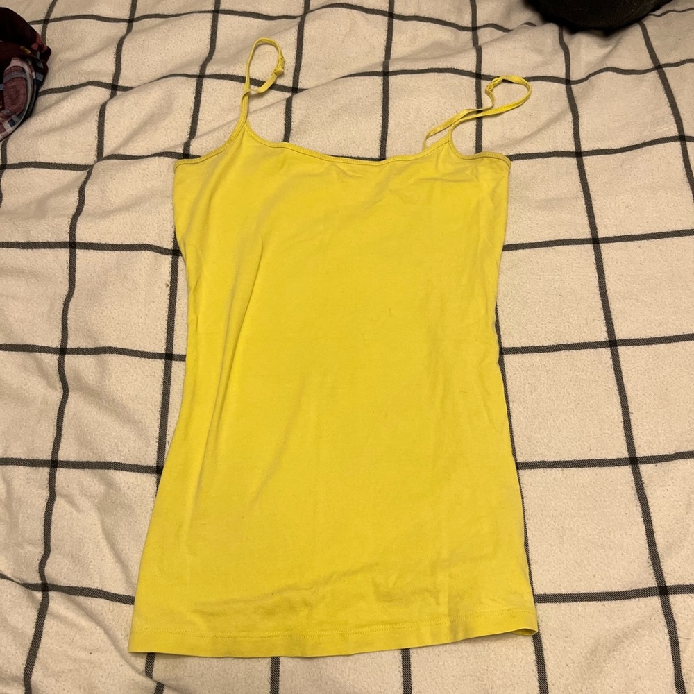 Yellow tank top